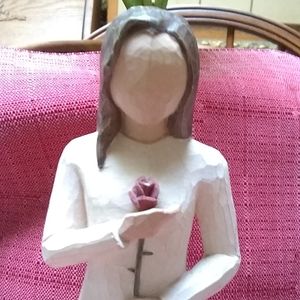 Reduced Price Large arge willow tree figurine Love